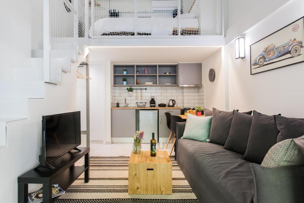 Apartamento Be Based In This Groovy Loft In The City Center!! Atenas Exterior foto